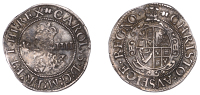 Charles I (1625-1649), Aberystwyth mint, Groat, mm. book, smaller bust, rev. plume with bands, 1.94g/2h (Morr A-2;...