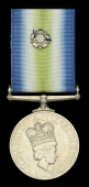 South Atlantic 1982, with rosette (QM A R Roach RFA Engadine) very fine	 £340-£400