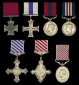 Copy Medals (7): Victoria Cross; Military Cross, G.V.R.; Distinguished Flying Cross; Air Force Cross, G.VI.R., 1st...