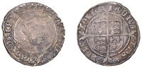 Henry VIII (1509-1547), Third coinage, Groat, Bristol, mm. WS on rev. only, Bristol lettering, annulets in forks,...
