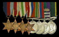 Eight: Lieutenant-Colonel E. A. Sinnock, Royal Signals, who was Mentioned in Despatches ‘for gallant and...