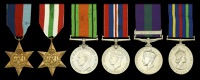 Six: Captain W. N. Coleman, Royal Signals

1939-45 Star; Italy Star; Defence and War Medals 1939-45; General...