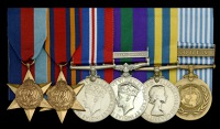 Six: Captain W. H. Lynch, Royal Signals

1939-45 Star; Burma Star; War Medal 1939-45; General Service 1918-62, 1...