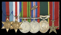 Six: Major B. S. Fordyce, Royal Corps of Signals

1939-45 Star; France and Germany Star; Defence and War Medals...