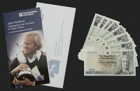 Royal Bank of Scotland PLC, £5 (12), 13 December 1988, serial number A/55 000082, 29 April 1998, prefix B/46, 27...