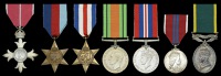 A Second War ‘North West Europe’ M.B.E. group of seven awarded to Captain K. M. Hunt, Royal Corps of...