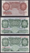 Bank of England, Kenneth O. Peppiatt, £1, 17 June 1948, prefix R47A, also £1 (2), 13 September 1948, prefixes S86A...