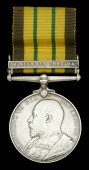 The rare A.G.S. ‘S. Nigeria 1903-04’ awarded to W. E. B. Copland-Crawford, who was Political Officer for Major...