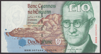 Central Bank of Ireland, replacement £10, 24 March 1998, serial number NNN007604, O’Conaill and Mullarkey...