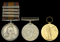 Three: Lieutenant E. B. Whalley, Royal Engineers, late Imperial Yeomanry

Queen’s South Africa 1899-1902, 4...