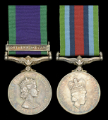 Pair: Rifleman M. J. Weaver, Royal Green Jackets

General Service 1962-2007, 1 clasp, Northern Ireland (25100869...