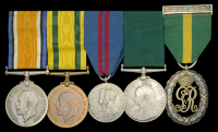 Five: Quartermaster and Honorary Major H. D. Norwood, 8th Battalion, The Duke of Cambridge’s Own Middlesex...