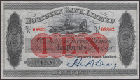 Northern Bank Limited, £10, 1 November 1930 serial number N-I/B 09802, Craig signature, original good very...