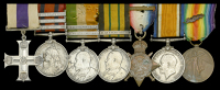 A Great War ‘Western Front’ M.C. group of seven awarded to Captain R. W. Lamb, Royal Field Artillery, who was...