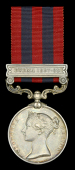 India General Service 1854-95, 1 clasp, Burma 1887-89 (1275 Pte. G. Parfoot 1st. Bn. Hamps. R.) good very fine	...