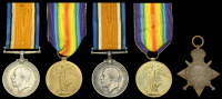 Pair: Private W. Shackleton, East Yorkshire Regiment
British War and Victory Medals (40403 Pte. W. Shackleton. E....
