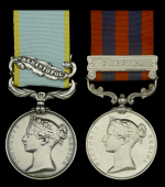 Pair: Private A. Mill, 42nd Highlanders, later 71st Highlanders, who was twice wounded at Sebastopol

Crimea...