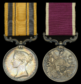 Pair: Sergeant Major P. Ness, Royal Engineers

South Africa 1834-53 (Serjt. P. Ness. Rl Saprs & Minrs.); Army L.S....