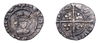 Henry VI (Restored, 1470-1471), Halfpenny, London, mm. cross fitchy, henricvs gra rex, 0.36g/2h (Withers 1a; N 1624;...