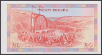 Isle of Man Government, W.Dawson, a partially-printed proof for £20, 1979, no serial number or signatures, obverse...
