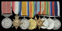 A Second World War B.E.M. group of nine awarded to Chief Petty Officer D. Ashenden, Royal Navy

British Empire...