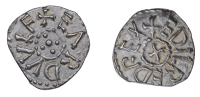 Kings of Northumbria, Æthelred II, Second Reign (844-850), Styca, Gp Ci, struck by the moneyer Eardwulf, +eadilred...