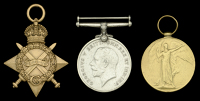 Three: Sergeant S. J. Longmire, Australian Imperial Force

1914-15 Star (2386 Pte. S. J. Longmire. 8/Bn. A.I.F.);...