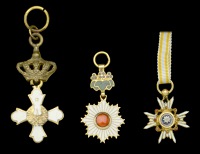 Miniature Medals: Greece, Kingdom, Order of the Phoenix, gilt and enamel; Japan, Empire, Order of the Rising Sun,...