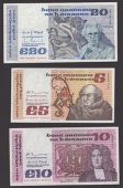 Central Bank of Ireland, £1 (2), 1983 and 1989, prefixes KJG and EAK, £5, 1977 prefix KIA, £10, 1978, prefix GJC,...