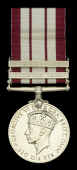 Naval General Service 1915-62, 2 clasps, Yangtze 1949, Malaya (D/JX.777917 K. J. Adams. Ldg. Sig. R.N.) nearly...