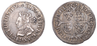 Elizabeth I (1558-1603), Milled coinage, Sixpence, 1568, mm. lis, small bust F, reads regina, 3.08g/6h (Borden and...