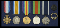 Five: Able Seaman J. Looskan, Royal Navy

1914-15 Star (J.15977. J. Looskan. A.B. R.N.); British War and Victory...