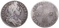 William III (1694-1702), Crown, 1696, first bust (ESC 995; S 3470). Fine	 £70-£90