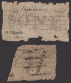 Provincial Banknotes, a small group comprising Maidstone Bank, £1, 1821, Weald of Kent Bank, Cranbrook, £1, 1813,...