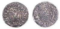 William I (1066-1087), Penny, Two Stars type [BMC V], Norwich, Godwine, godpine on norðp, 1.33g/9h (Allen 2022, p....