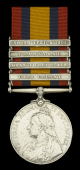 Queen’s South Africa 1899-1902, 4 clasps, Cape Colony, Orange Free State, Transvaal, South Africa 1901 (35067 Pte....