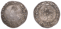 Charles I (1625-1649), Aberystwyth mint, Groat, mm. book, smaller bust, rev. plume without bands, 1.98g/12h (Morr....