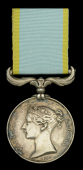 Crimea 1854-56, no clasp (Sml. Dowse. 13 or P.A. Lt. Infy.) regimentally engraved naming with palm fronds at either...