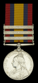 Queen’s South Africa 1899-1902, 3 clasps, Cape Colony, Orange Free State, Transvaal (Tpr: J. W. Lill. 112th Coy....