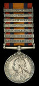 Queen’s South Africa 1899-1902, 7 clasps, Tugela Heights, Orange Free State, Relief of Ladysmith, Transvaal,...