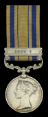 South Africa 1877-79, 1 clasp, 1877-8 (Pte. B. Feidler. Buffalo Vol: Rifs.) edge bruising and contact marks,...