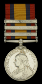 Queen’s South Africa 1899-1902, 3 clasps, Cape Colony, Orange Free State, Transvaal (12380 Bomb: Cr: Mr: G....