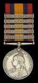 Queen’s South Africa 1899-1902, 5 clasps, Cape Colony, Orange Free State, Transvaal, South Africa 1901, South...