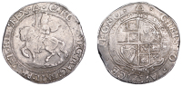 Charles I (1625-1649), Tower mint, Halfcrown, type 3a2, mm. triangle [1639-40], rough ground below, 15.26g/2h (N...