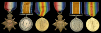 Three: Second Lieutenant H. Glyde, South Wales Borderers, late Army Service Corps
1914-15 Star (S/2 SR/01222 Pte....