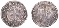 Commonwealth (1649-1660), Shilling, 1651, mm. sun on obv. only, 5.70g/5h (ESC 79; N 2724; S 3217). Good fine, toned	...