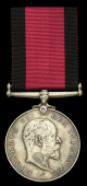 Natal 1906, no clasp (Pte. E. S. Saker, Durban Mil: Res:) nearly very fine	 £70-£90