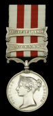 Indian Mutiny 1857-59, 2 clasps, Relief of Lucknow, Lucknow (Sapper John Ford, Royal Engrs.) minor edge bruising,...