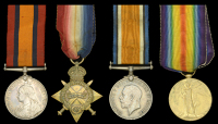 Four: Staff Sergeant J. Leggat, South African Medical Corps, late Gordon Highlanders and 2nd S.A....
