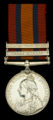 Queen’s South Africa 1899-1902, 2 clasps, Cape Colony, Orange Free State (29296. Dr. W. P. Field, R.E.) engraved...